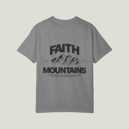 Faith moves mountains T shirt