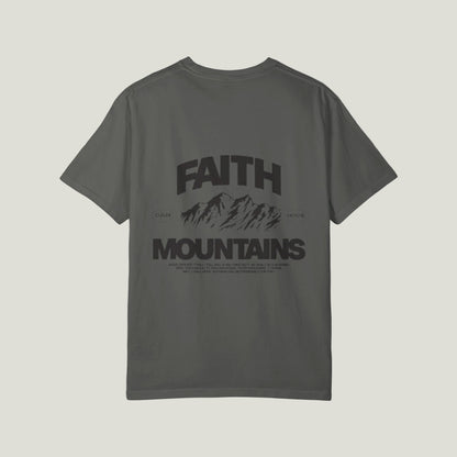 Faith moves mountains T shirt