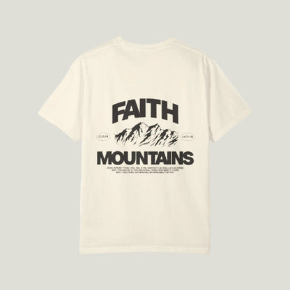 Faith moves mountains T shirt