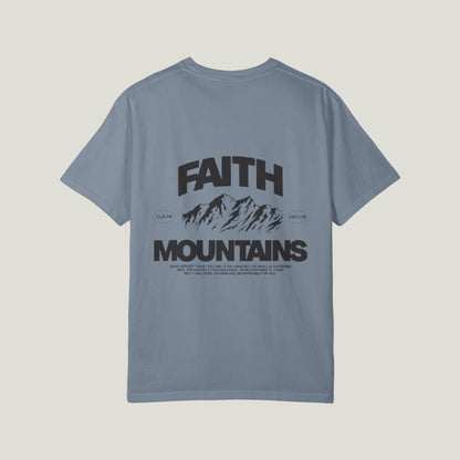 Faith moves mountains T shirt