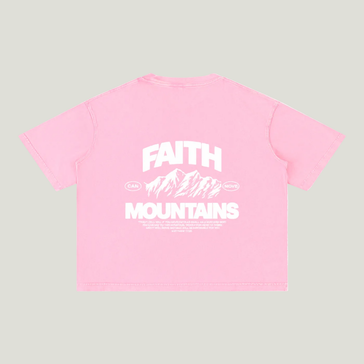 Mineral Wash Boxy Cotton T-Shirt